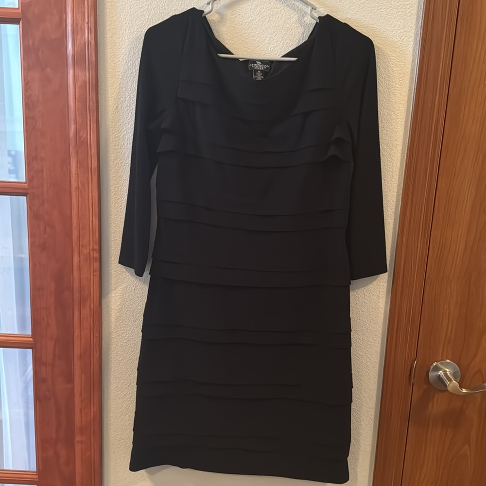 American Living Dress Women’s Sheath Form Fitted Black Dress - Size 10